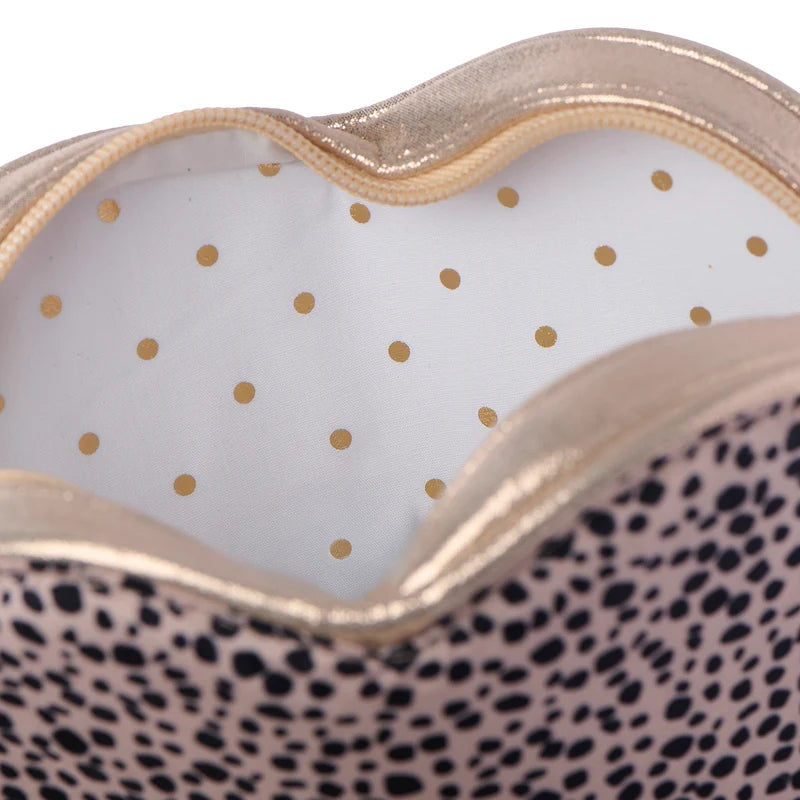  Rockahula Kids heart-shaped leopard print bag with gold strap-2