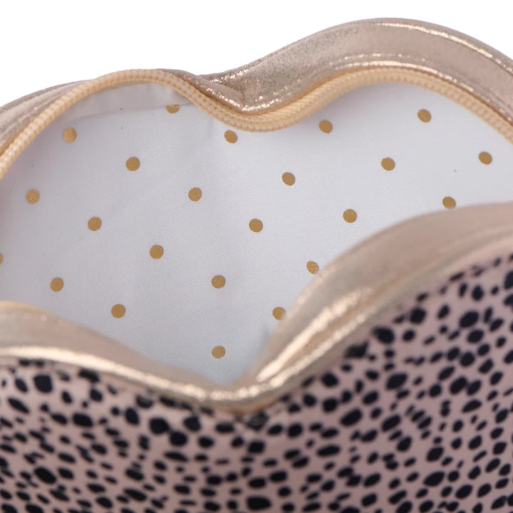  Rockahula Kids heart-shaped leopard print bag with gold strap-2