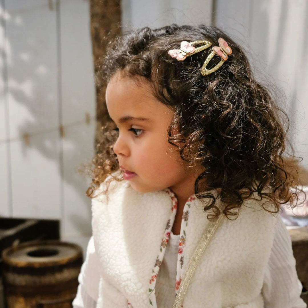 Patchwork Butterfly Clips - مستلزمات
