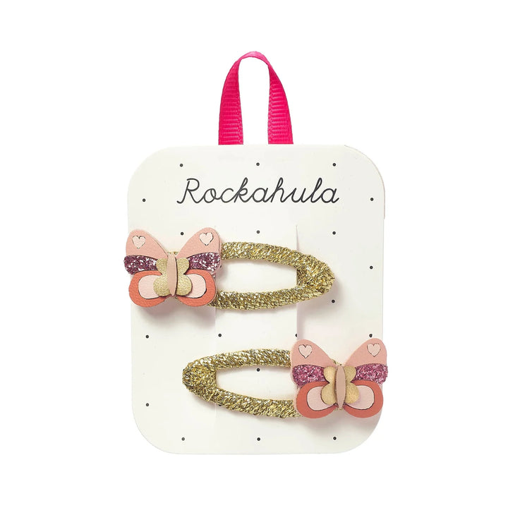 Patchwork Butterfly Clips - مستلزمات