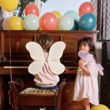 Rainbow Spotty Fairy Wings - مستلزمات