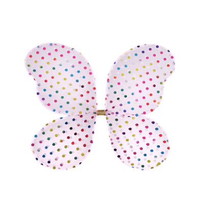 Rainbow Spotty Fairy Wings - مستلزمات