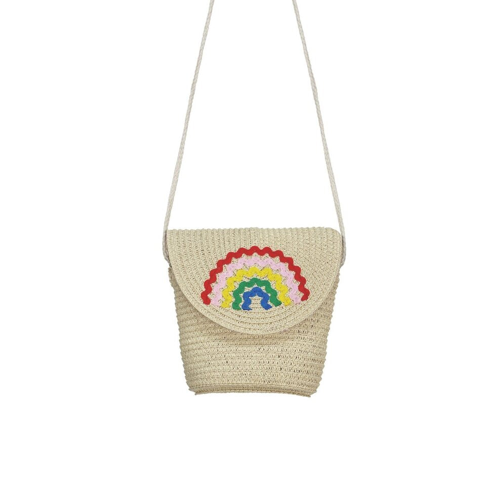 Rockahula Ric Rac Rainbow Basket Bag - مستلزمات
