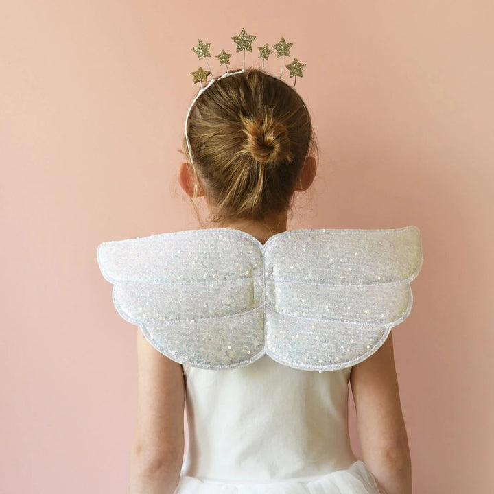 Sequin Angel Wings - مستلزمات