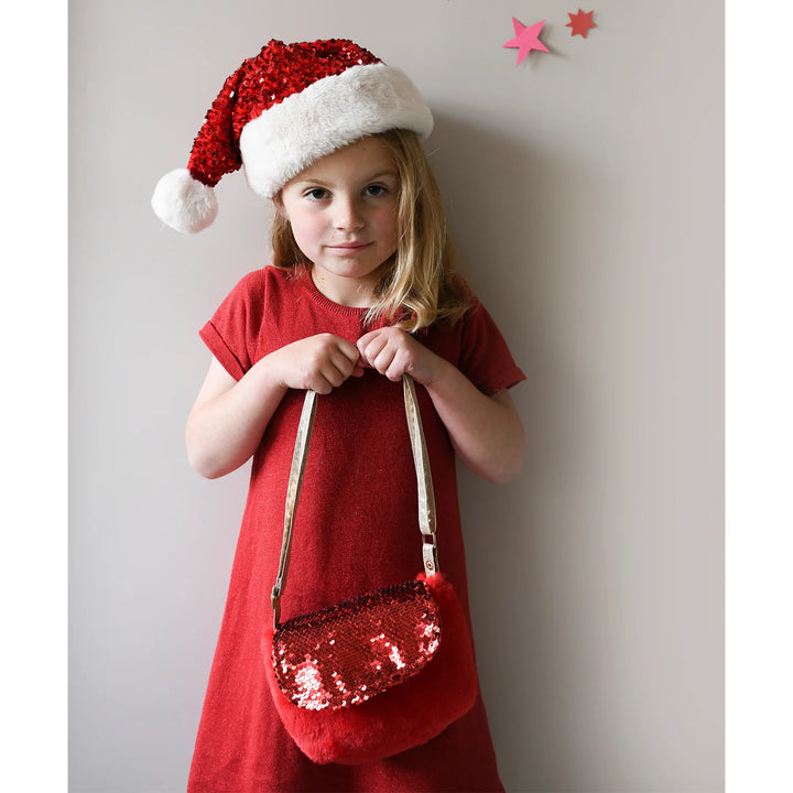 Sequin Velvet Bag - مستلزمات