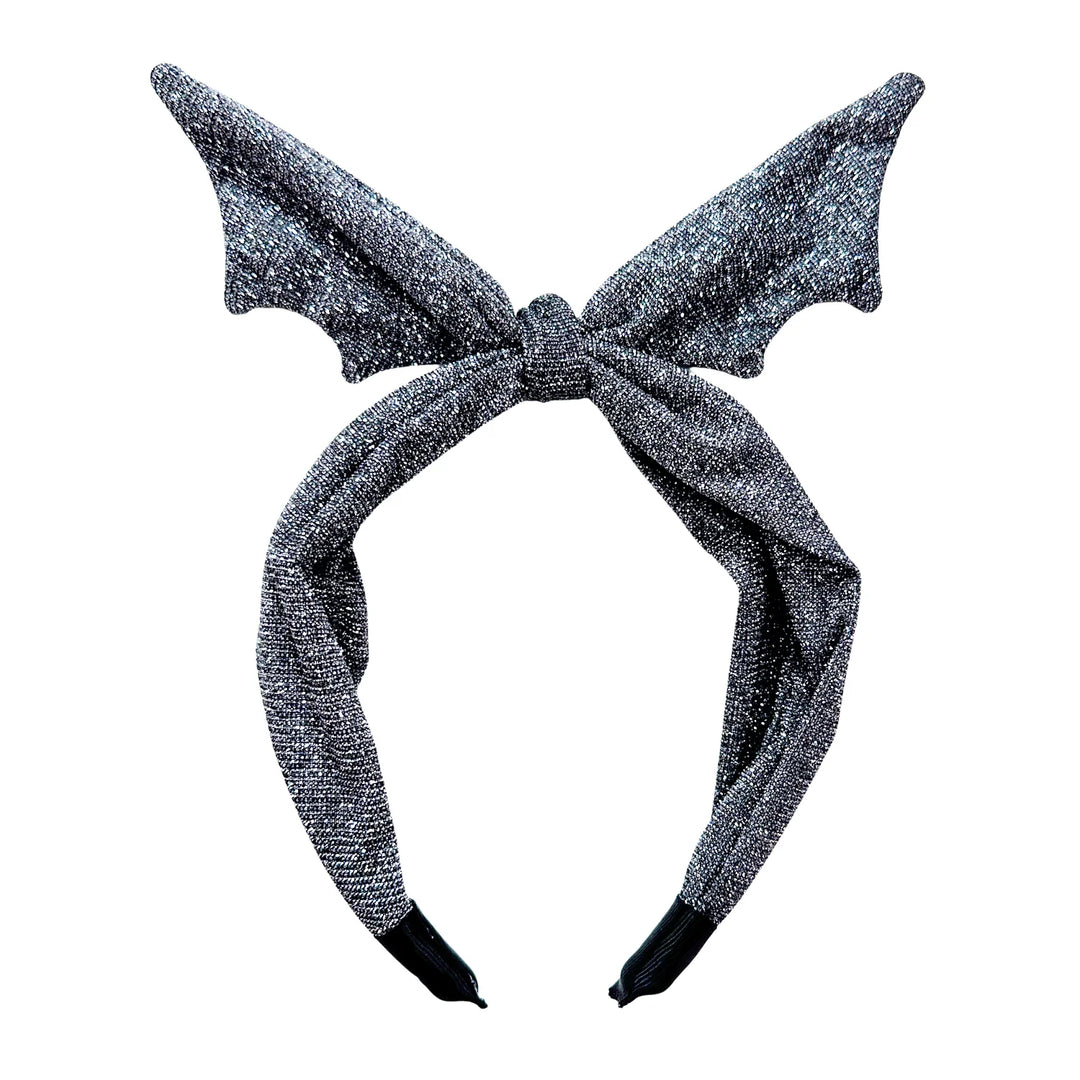 Shimmer Bat Tie Headband - مستلزمات