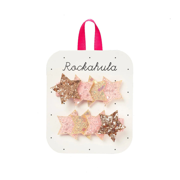 Shimmer Star Clips - مستلزمات