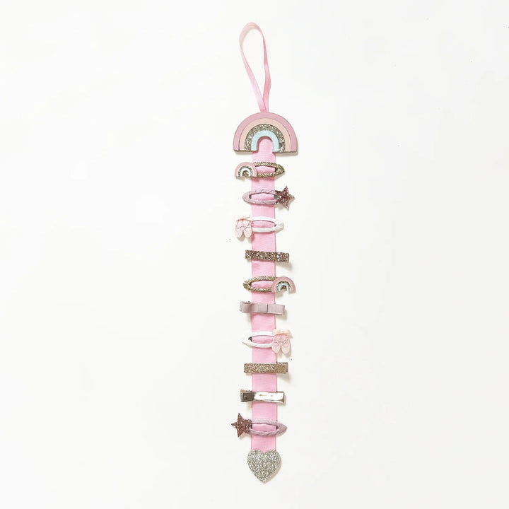 Shimmer Rainbow Clip Hanger - مستلزمات