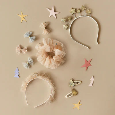 Sparkle Tulle Ruffle Headband - مستلزمات