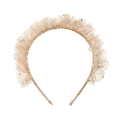 Sparkle Tulle Ruffle Headband - مستلزمات