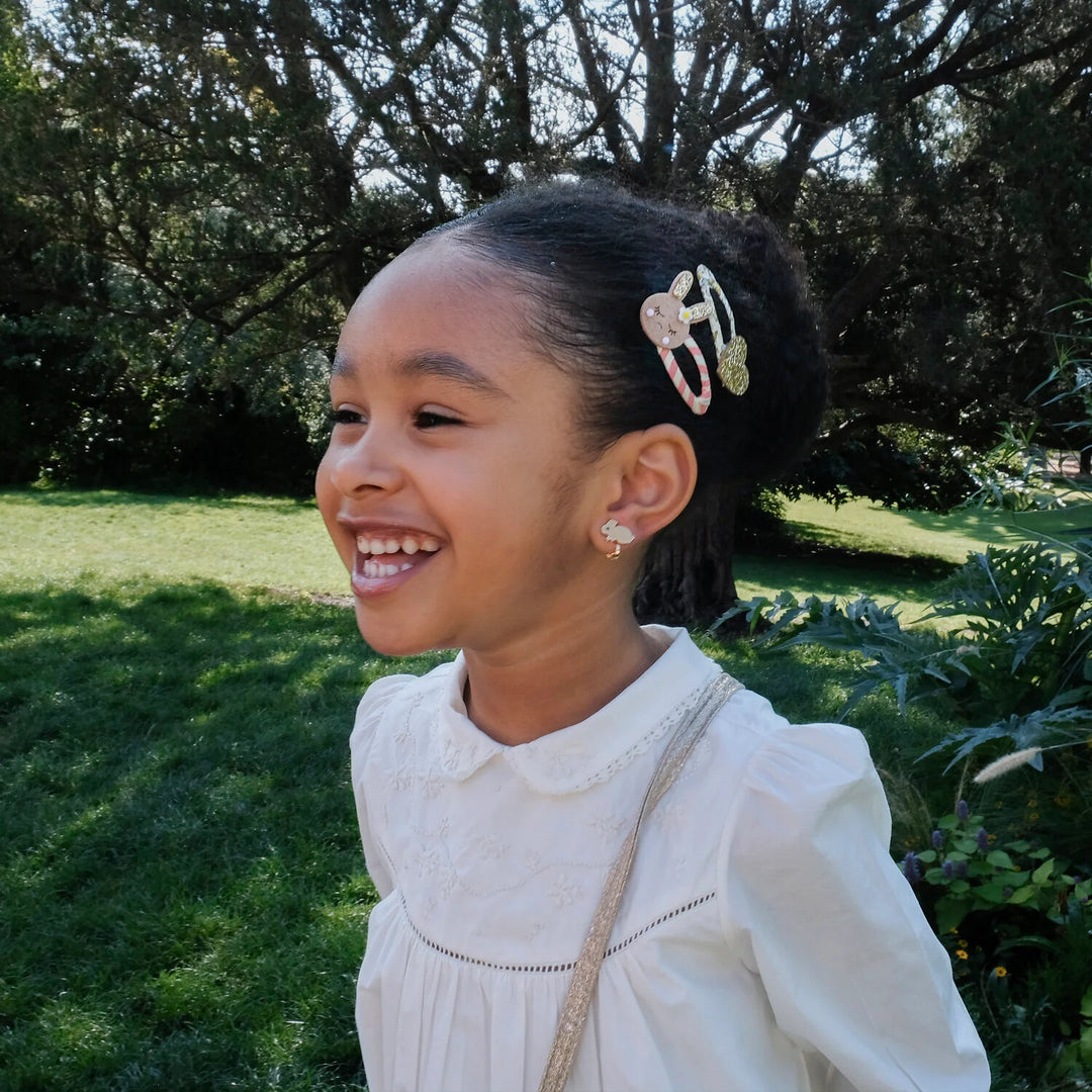 Rockahula Daisy Daisy mini purse for kids with floral print and zip closure