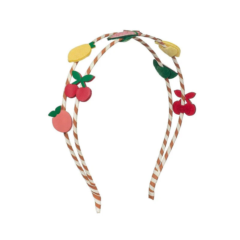 Rockahula Tutti Fruity double hairband for kids in bright colours