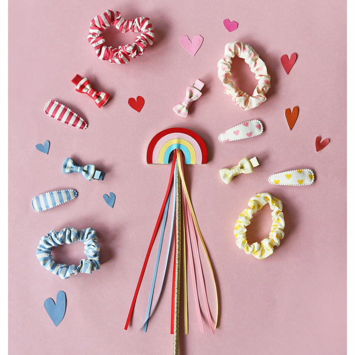 Vintage Seaside Mini Bow Clips - مستلزمات
