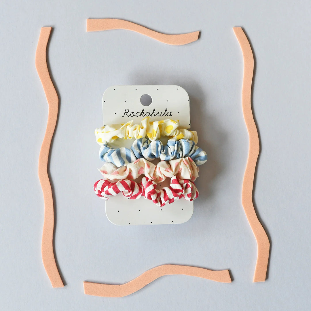 Vintage Seaside Scrunchie Set - مستلزمات