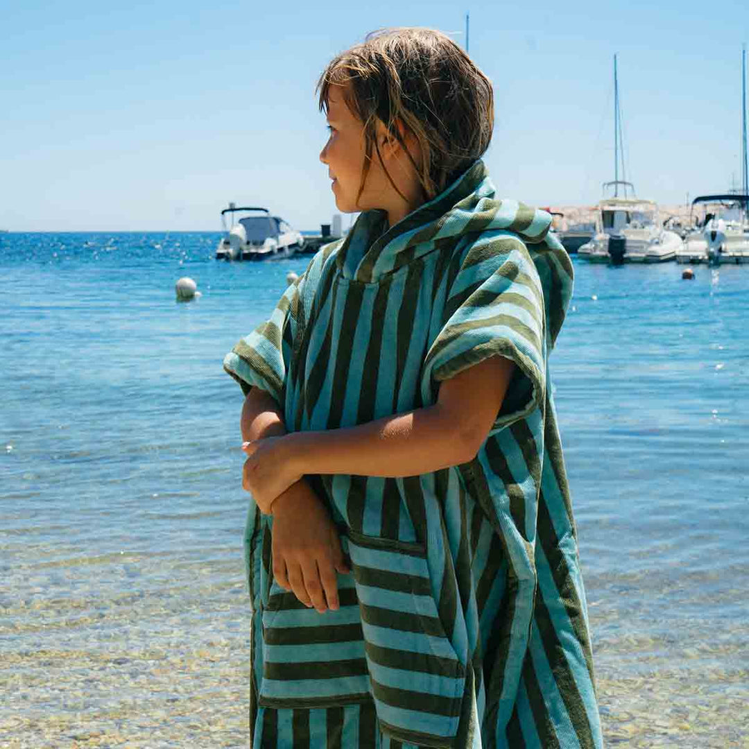 Poncho Suzon Striped - مستلزمات