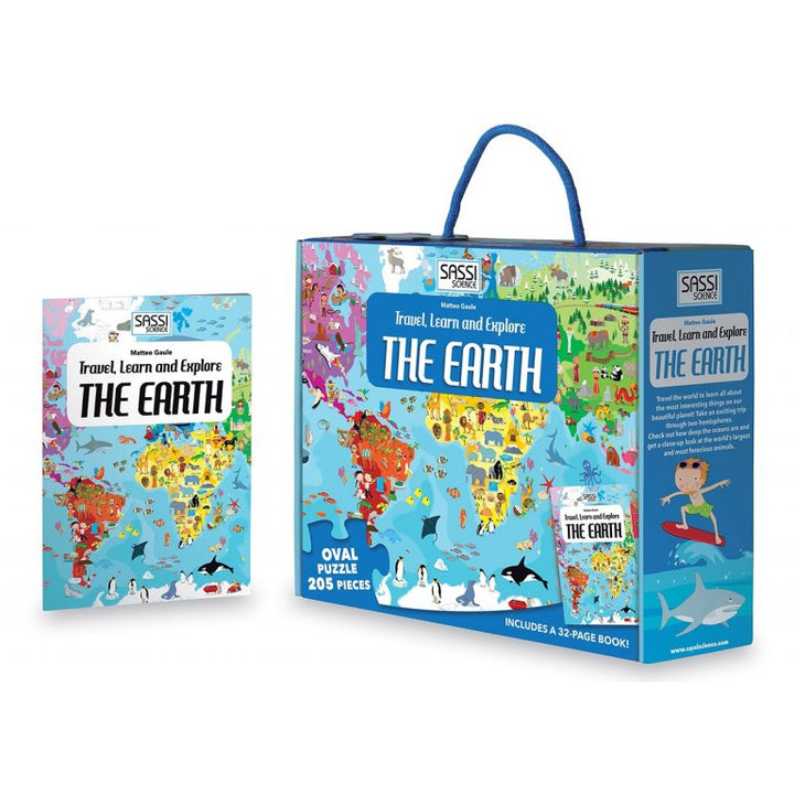 Puzzle Travel Learn And Explore The Earth - الكتاب