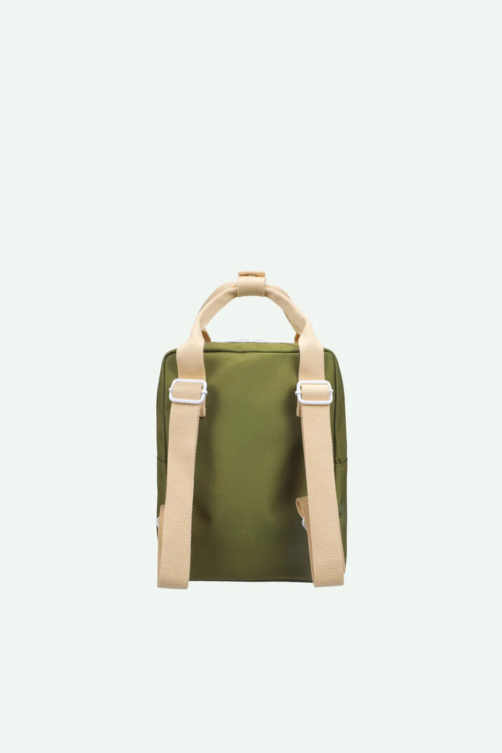Sticky Lemon small kids backpack in Tickling Grass recycled PET