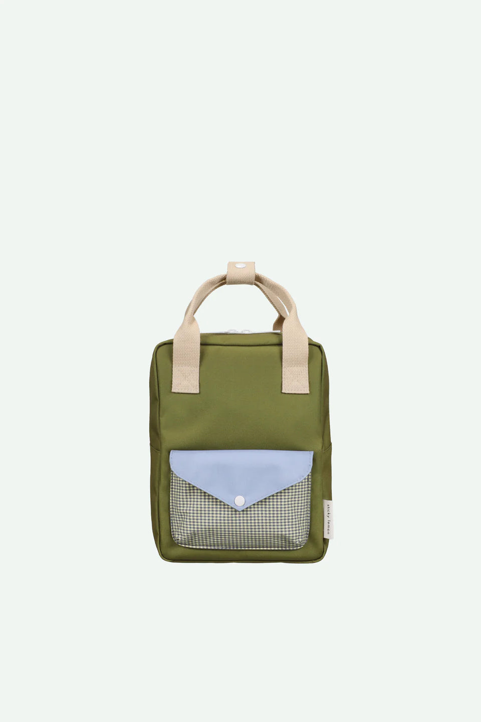Sticky Lemon small kids backpack in Tickling Grass recycled PET