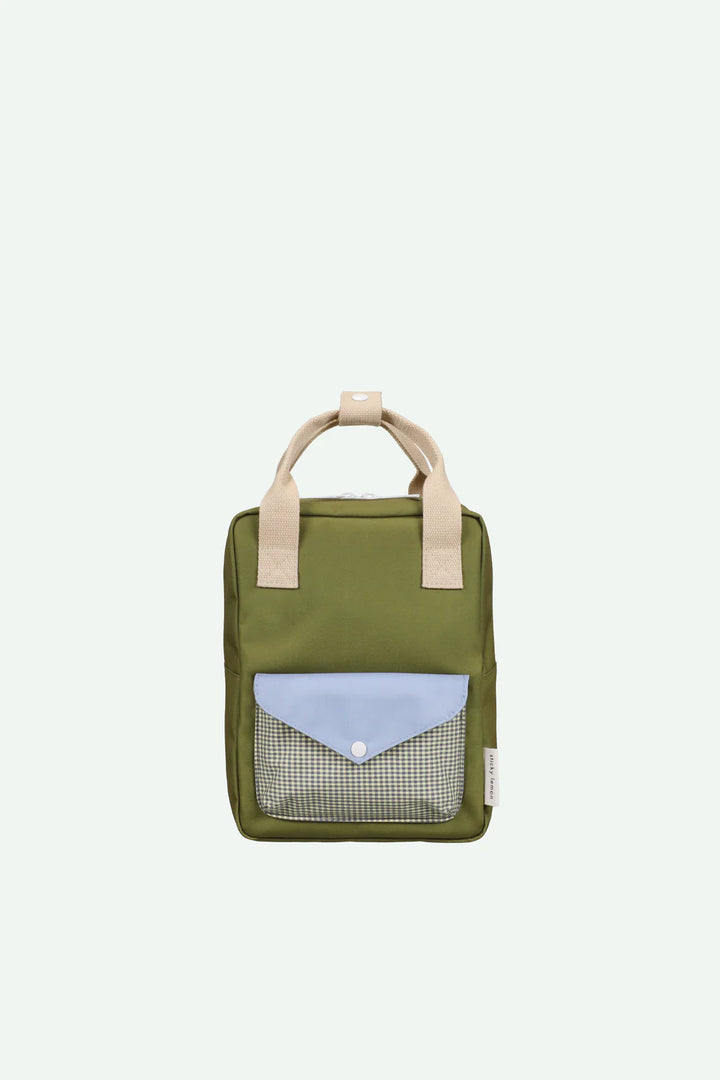 Sticky Lemon small kids backpack in Tickling Grass recycled PET