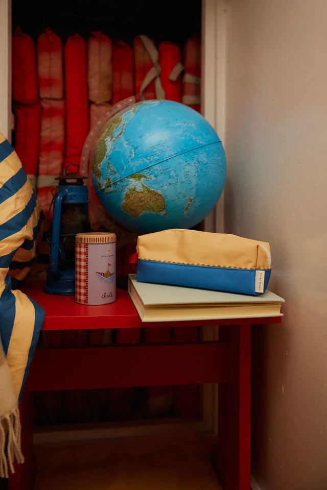 Pencil Case Colourblocking  - Sandy Yellow - حالة من رصاص