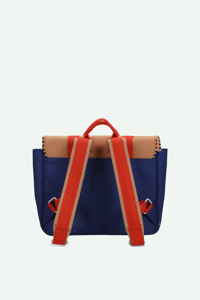 School Bag - Blue - حقيبة ظهر