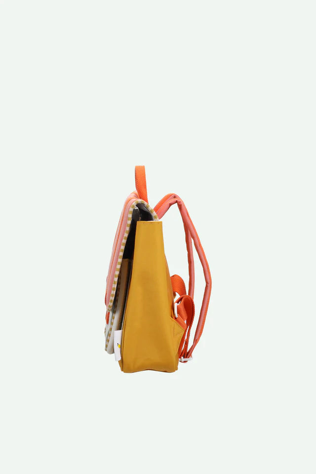 School Bag - Coral - حقيبة ظهر