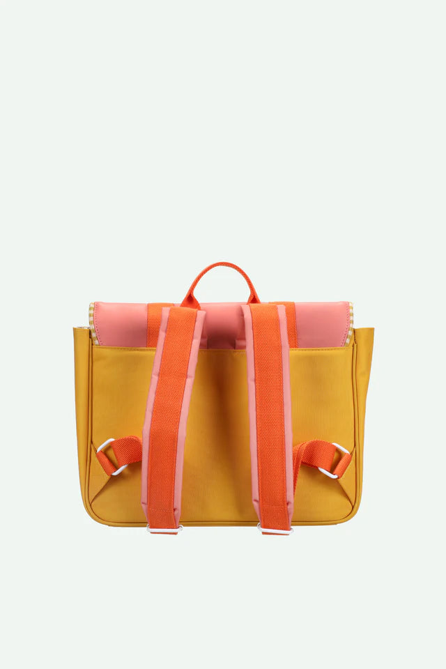 School Bag - Coral - حقيبة ظهر