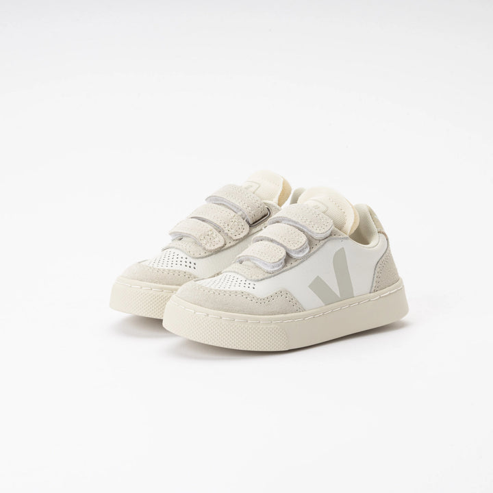 V-90 Extra White Natural - Grey - أحذية