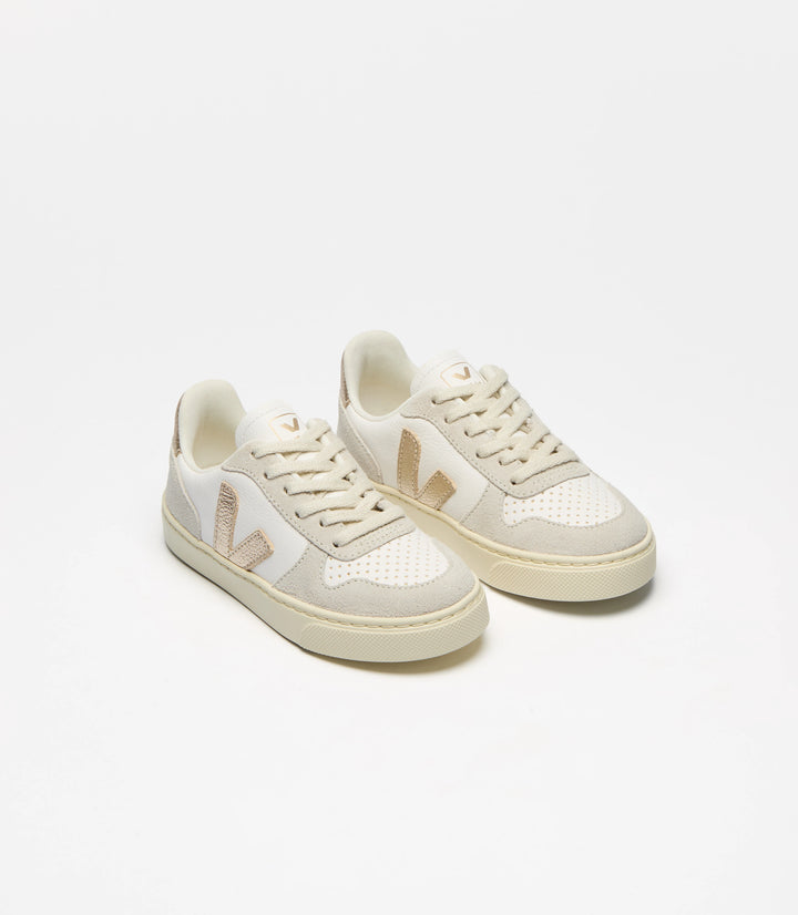 V-10 Extra White Platine Natural - أحذية