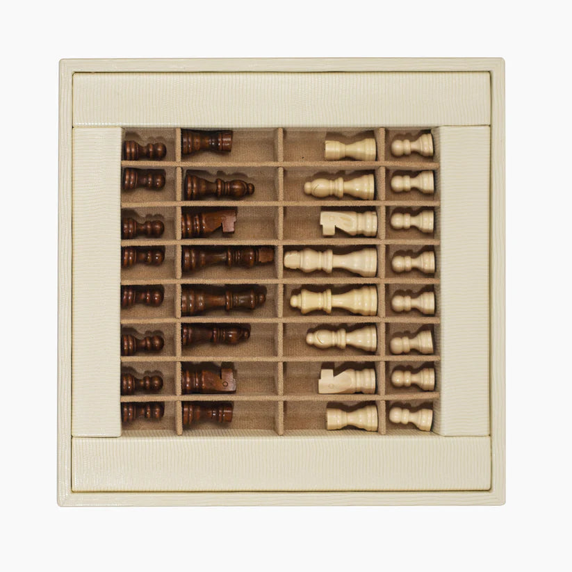 Chess Set Ivory Lizard -  ألعاب الطاولة