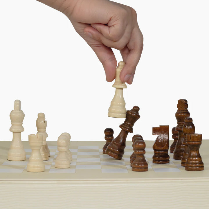Chess Set Ivory Lizard -  ألعاب الطاولة