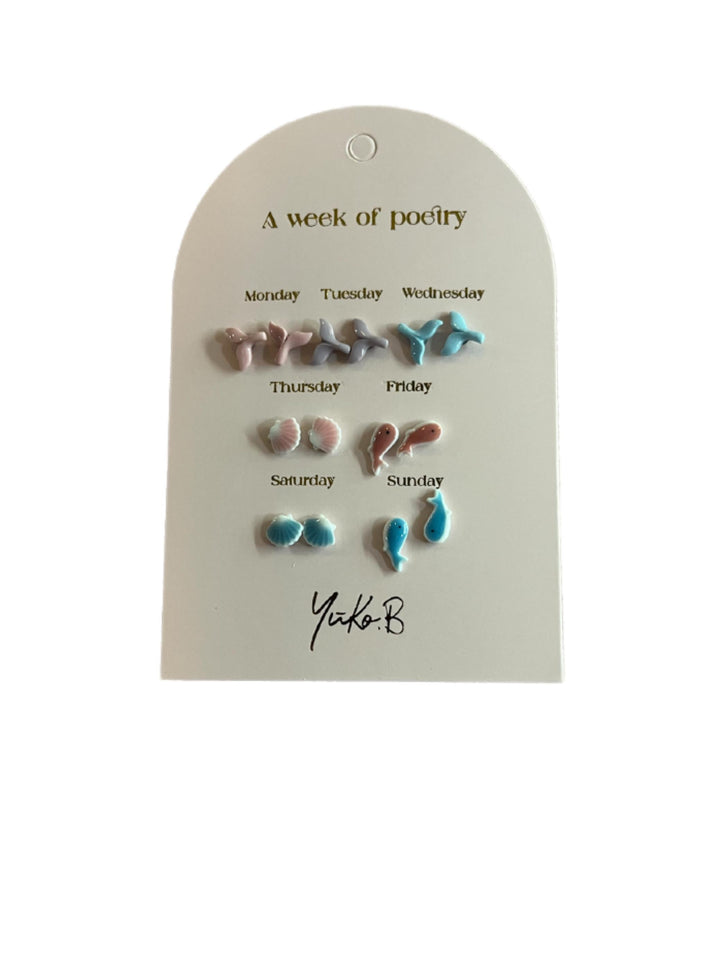 Earrings Girl - A Week of Poetry - قلم