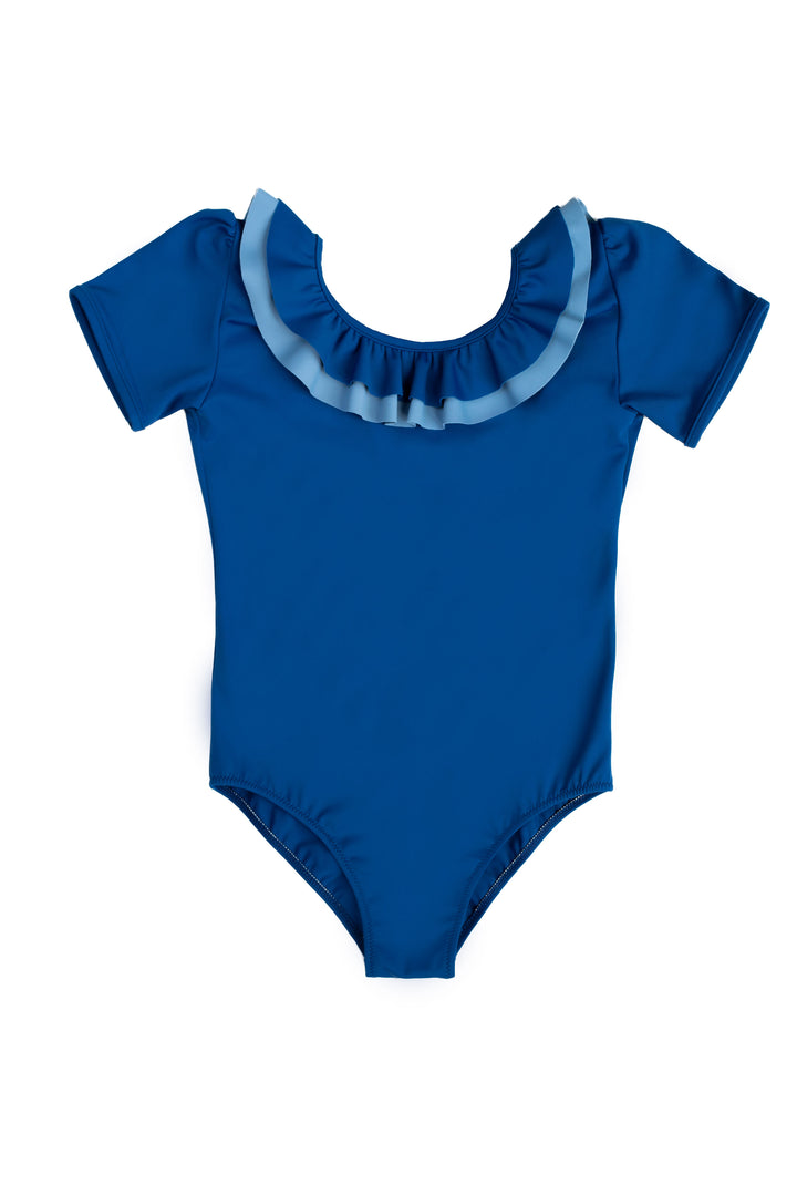 Swimsuit CARLOTTA Midnight Dusty Blue - ملابس السباحة