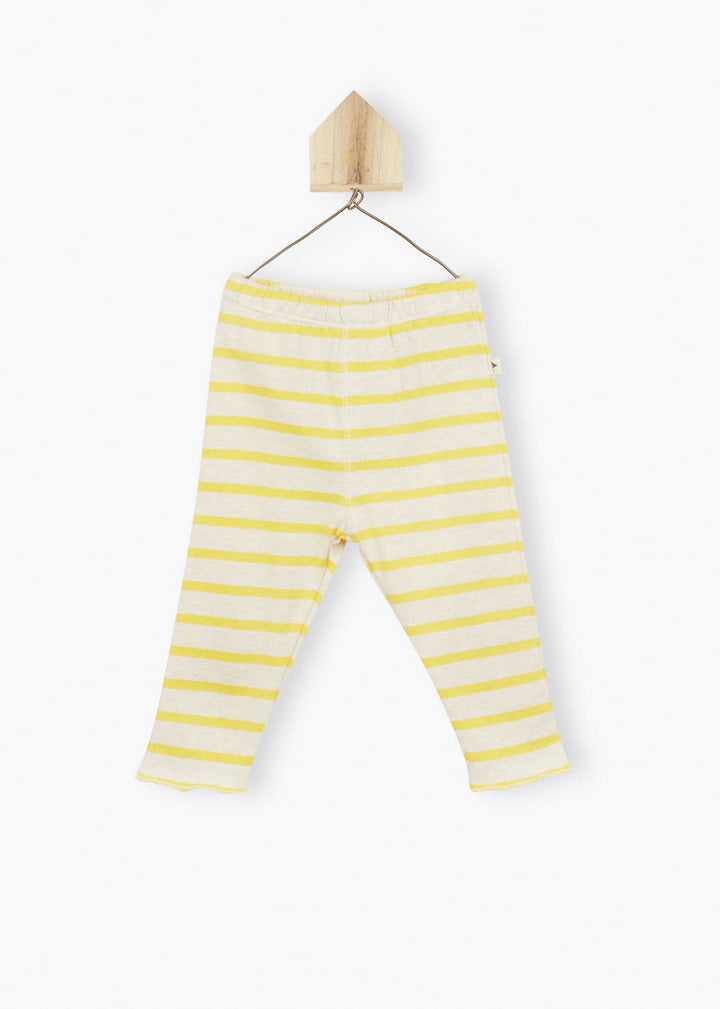 Legging Baby Yellow Striped- قميص