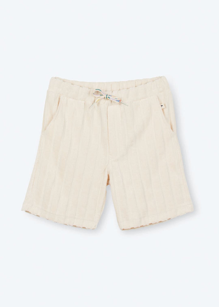 Shorts Towelling Boy Djordan Off-White - قميص