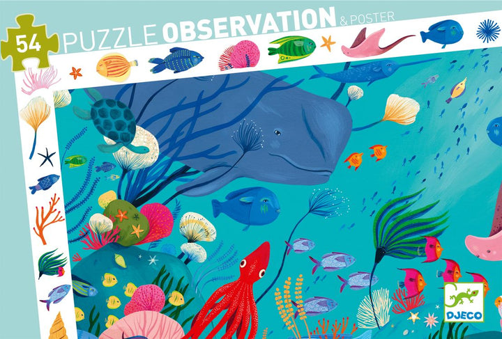 Puzzle Observation - Aquatique - ألعاب الأطفال