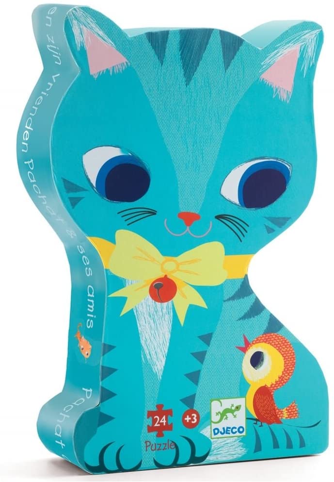 Puzzle Silhouette - Pacha and his friends - ألعاب الأطفال