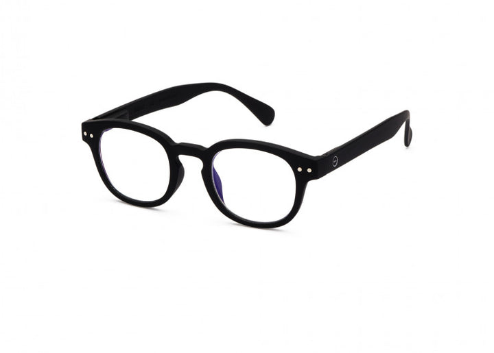 Screen Glasses JUNIOR #C The Retro - Black - نظارات