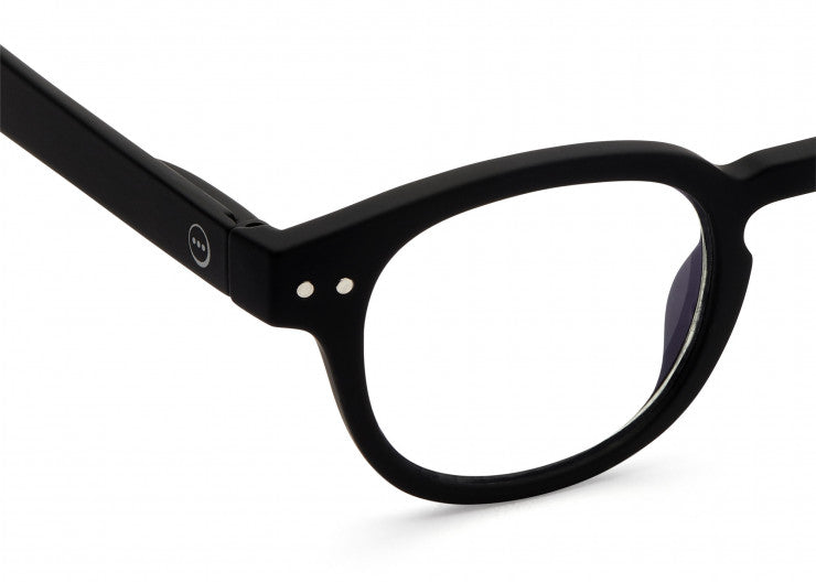 Screen Glasses JUNIOR #C The Retro - Black - نظارات