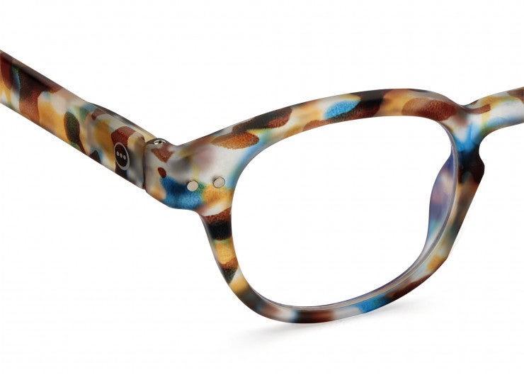 Screen Glasses JUNIOR #C The Retro - Blue Tortoise - نظارات