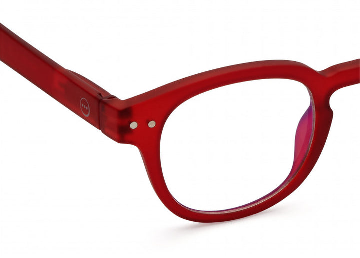 Screen Glasses JUNIOR #C The Retro - Red - نظارات