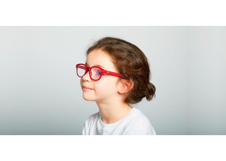 Screen Glasses JUNIOR #C The Retro - Red - نظارات