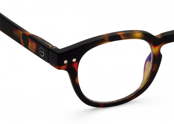 Screen Glasses JUNIOR #C The Retro - Tortoise - نظارات