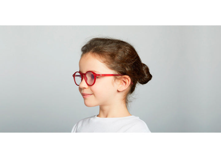 Screen Glasses JUNIOR #D The Iconic - Red - نظارات