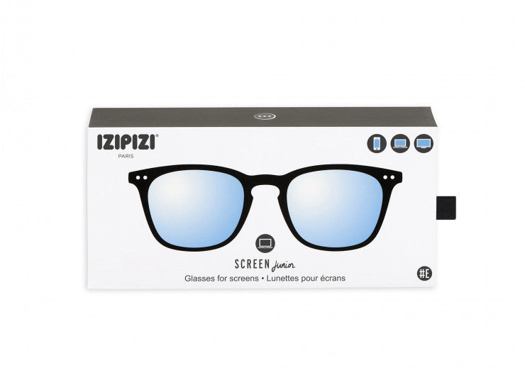Screen Glasses JUNIOR #E The Trapeze - Black - نظارات