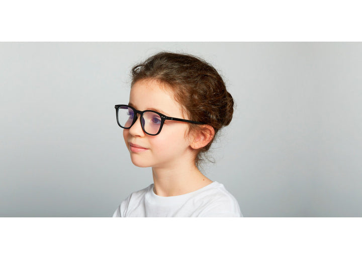 Screen Glasses JUNIOR #E The Trapeze - Black - نظارات