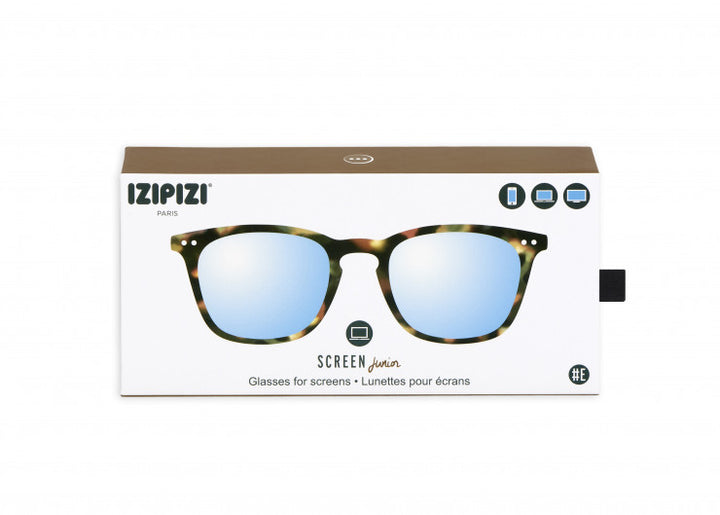 Screen Glasses JUNIOR #E The Trapeze - Tortoise - نظارات