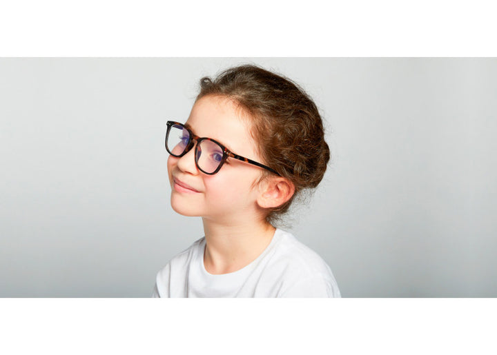 Screen Glasses JUNIOR #E The Trapeze - Tortoise - نظارات