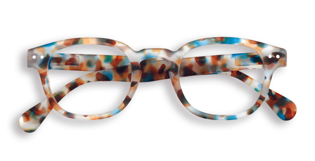 Screen Glasses #C The Retro - Blue Tortoise - نظارات