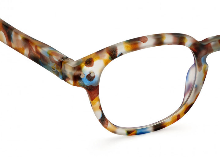 Screen Glasses #C The Retro - Blue Tortoise - نظارات